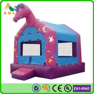 pink giraffe inflatable children games bouncers jumper house animal bouncers