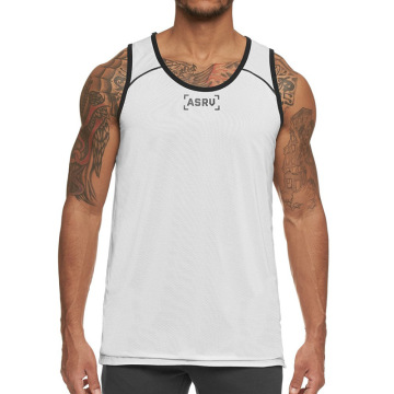 Logo personnalisé Sports Stringer Men Débardeurs