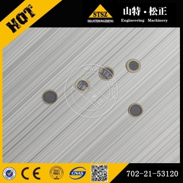 Komatsu pelle pièces de rechange komatsu PC300-8 filtre 702-21-53120