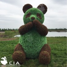 Outdoor Landscaping Bear Statue Artificial Animal Garden Topiary Sculpture