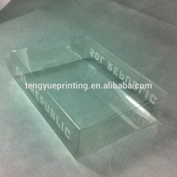clear box/clear pvc packaging box/customized packaging box