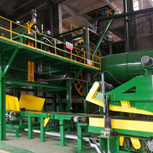Drum-Type Cotton Collector for Rockwool Boards