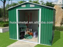 prefabricated outdoor steel storage garden shed HX81121