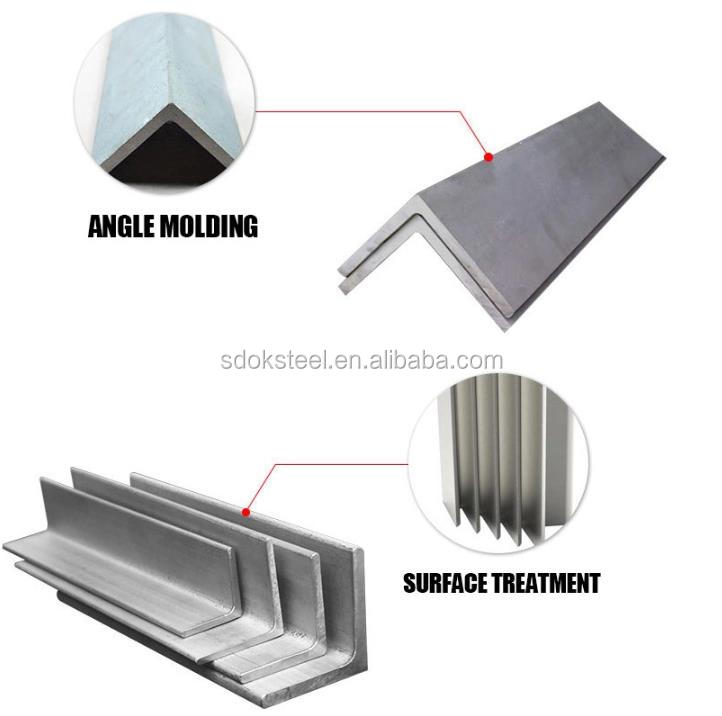 ASTM 304 316 stainless steel angle bar