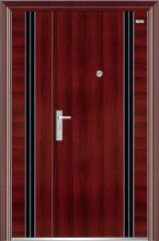 Steel Mother and Son Door