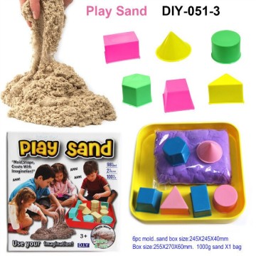 Magic Colorful DIY Play Sand Toys for Kids