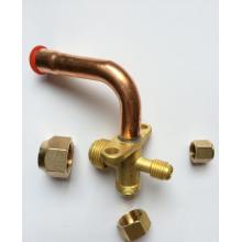 3Way Bend Flare Tube Split Service Valve