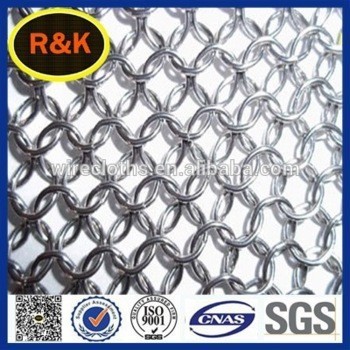 stainless steel riveted chain mail