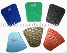 fan&frankfurt shape diamond floor polishing pad