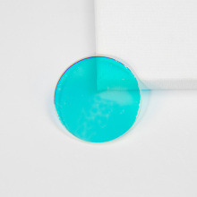 Coated optical glass filter