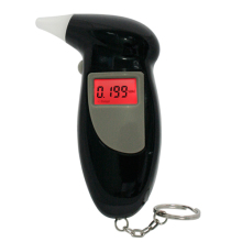 LCD Keychain Alcohol Tester Breathalyzer