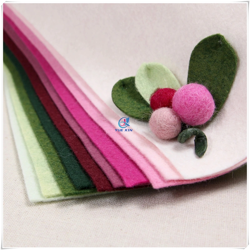 A4 Sheets Color Wool Felt for Art Handcraft Sewing DIY