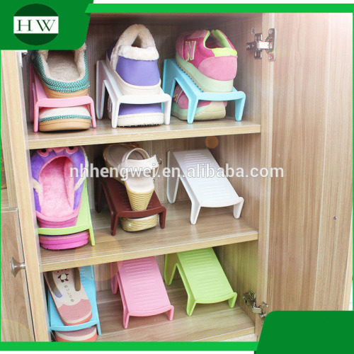 plastic Double layer shoe rack