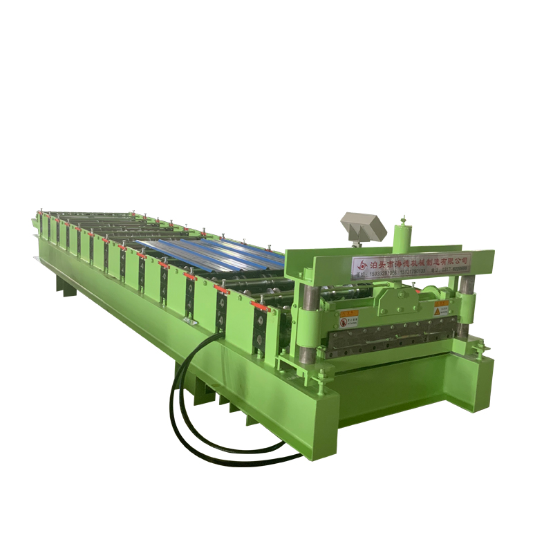 Touch screen IBR iron roofing sheet making machine price