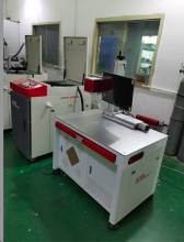 Laser welding machine for spectacle frame