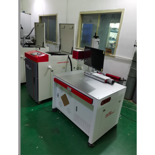 Laser welding machine for spectacle frame