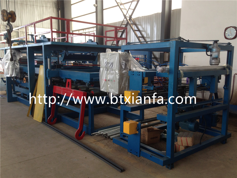 sandwich panel roll forming machine