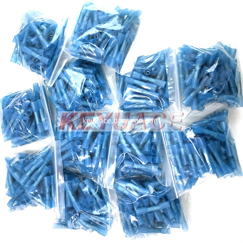 Blue Automotive Wire Electrical Connectors