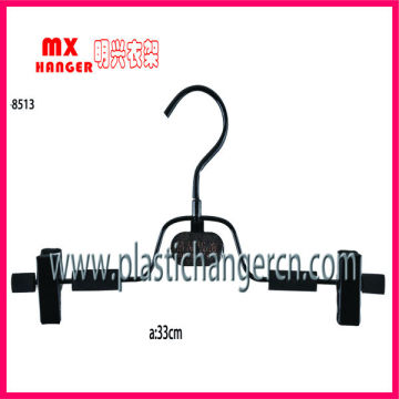 hanger with clips,clip hanger,trousers hanger