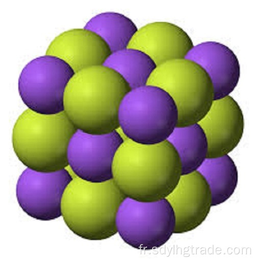 couleur du tube de fluorure de sodium