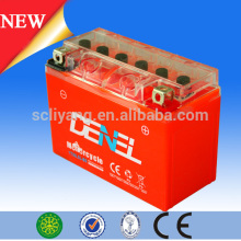 2015 brand new autocycle batteria,orange sealed gel autocycle batteria, 12V6Ah autocycle batteria with factory price