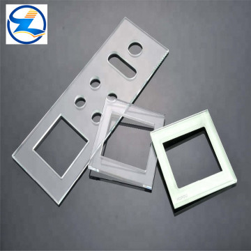 Tempered Glass Touch Screen Glass Panel With Hole