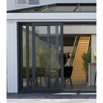 Puerta corredera de aluminio exterior de casa