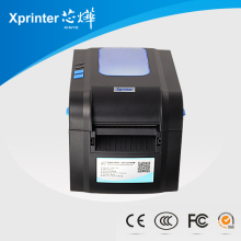 Xprinter direct manufacturer xp-370B 3 inch mini barcode name label printer