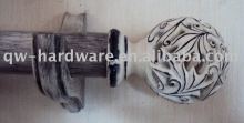 curtain rods, wood curtain pole, wood curtain rail