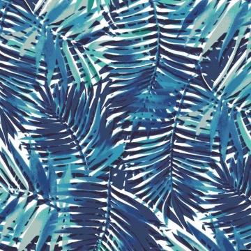 Hawaii Style Elastic Knitted Polyester Digital Print Fabric