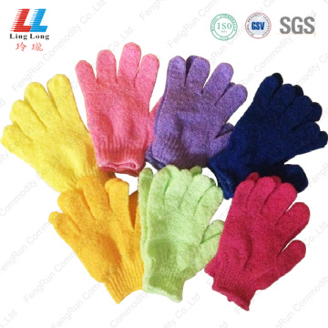 moisturizing base body bath gloves scrubber wholesale
