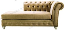 Unique chesterfield chaise lounge / lounge sofa furniture