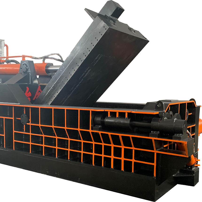 Lembaran Besi Tembaga Ecohydraulic Aluminium Baling Press