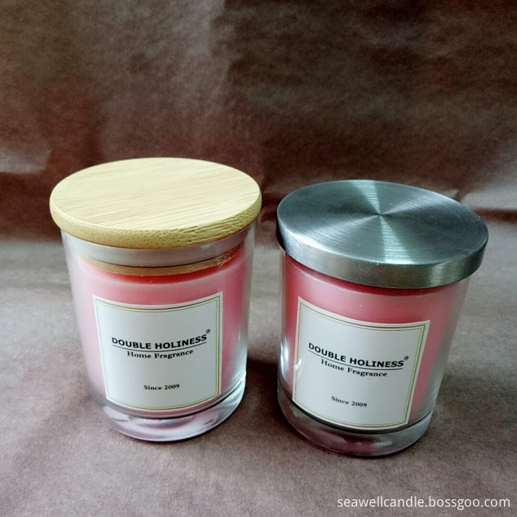 Soy Scented Rose Candles