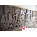 Scultura Metope Lobby personalizzata