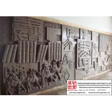 Lobby personalizado Metope escultura