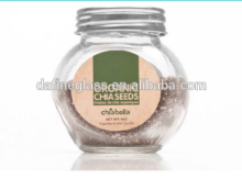 200ml High Quality facet glass honey jar /glass storage jar /glass candy jar ,/glass spice jar