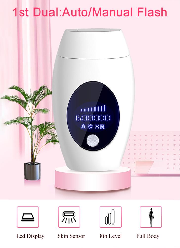 600,000  Electronic counting fast ipl mini laser machine hair removal device