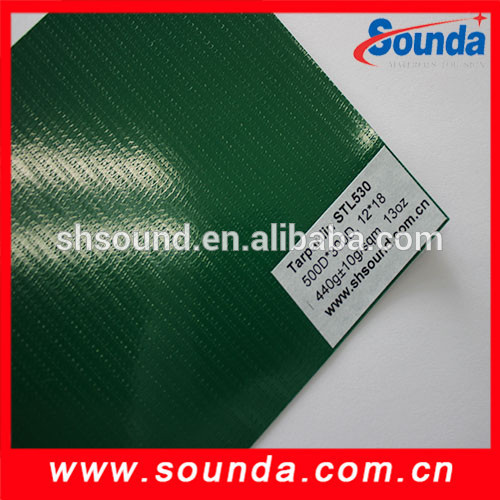 SOUNDA High Quality PVC Tarpaulin with High Tenacity Tear Strength and Adhesion Strength