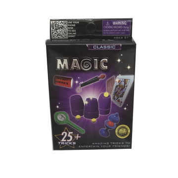 Magic Toy Set: 15 Kinds of Playful Tricks, Props, and Cards for Endless Fun