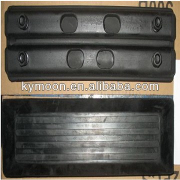 Rubber track pad,excavator rubber track belt, bolt on rubber track pad