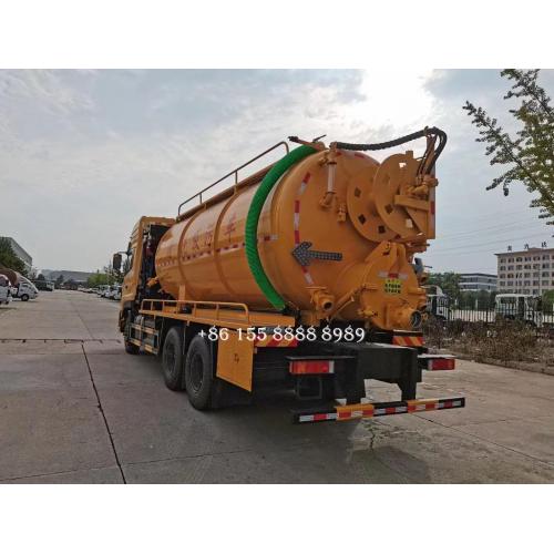 Tanker nước thải bể Dongfeng 22m3 để bán hàng