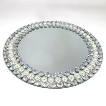 Yunzhifan 13 Inch Mirror Glass Disk