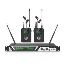 XTUGA SEM200 UHF Stereo Wireless In-Ear Monitor System with Bluetooth/USB