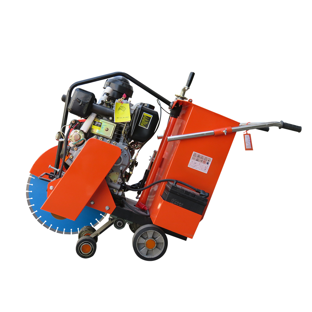 Hot sale small Gasoline Hand Push Road Saw Concrete Pavement Cutter