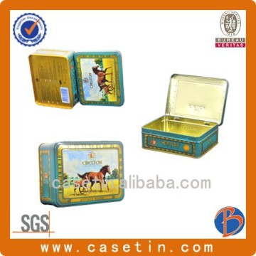 playing card tin box/promotion gift tin box/empty tin box