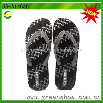 2015 men's leather slippers men slippers