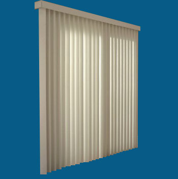 PVC fabric vertical blinds