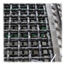 Manganese Crimped Crusher Vibrating Wire Screen Mesh for Stone Quarry