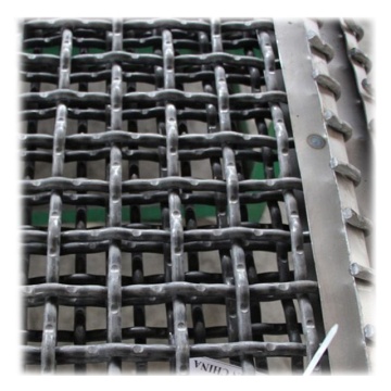 Manganese Crimped Crusher Vibrating Wire Screen Mesh for Stone Quarry